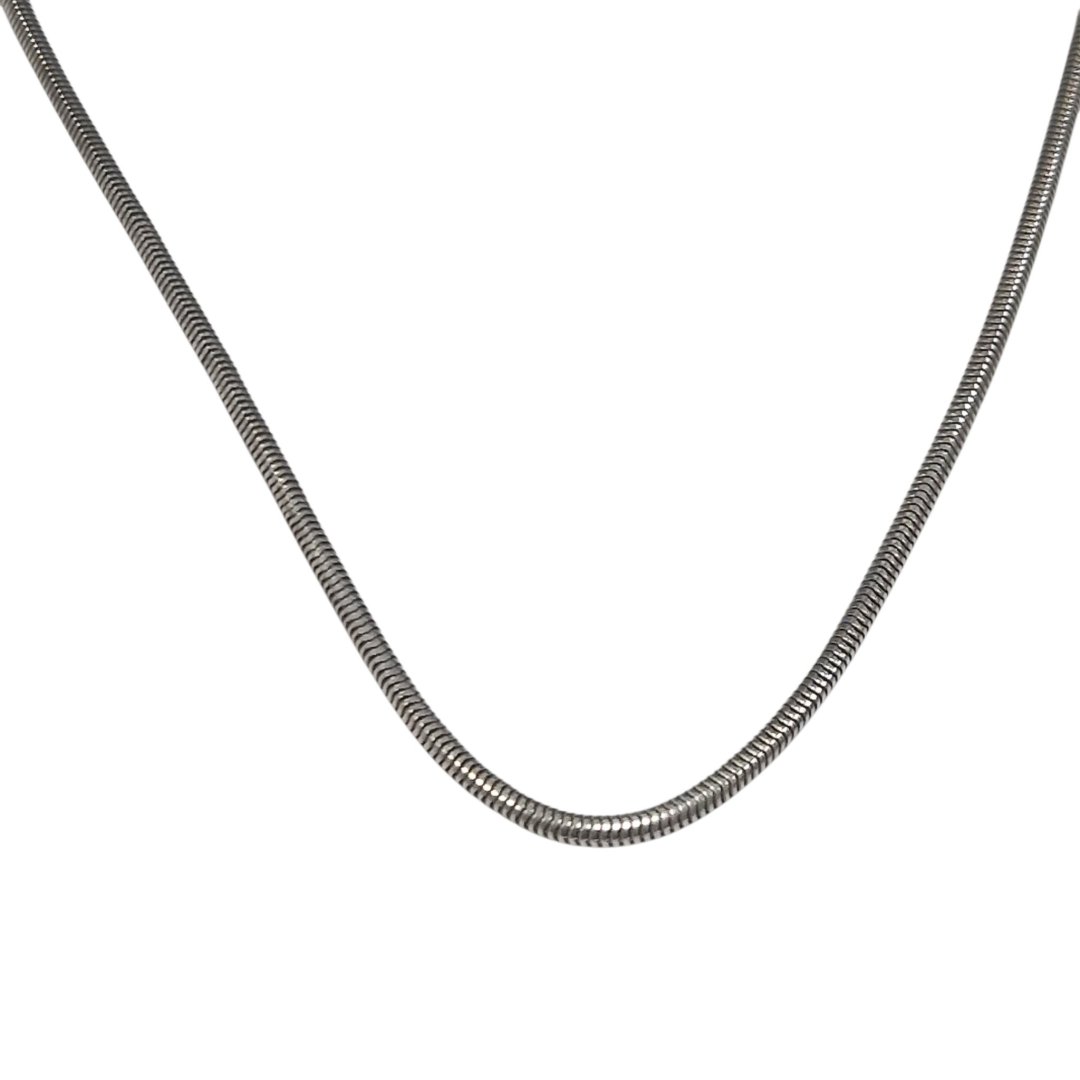Collier maille ressort