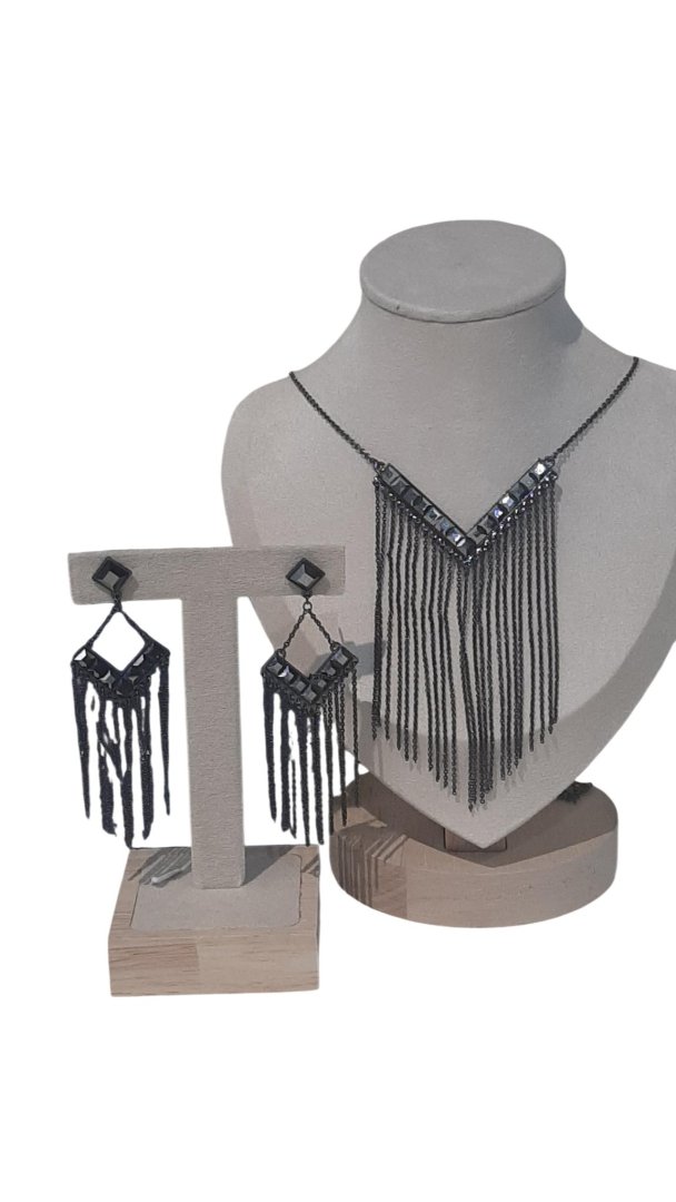Parure collier + bo