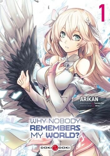 Manga why nobody remembers my world tome 1 a 8