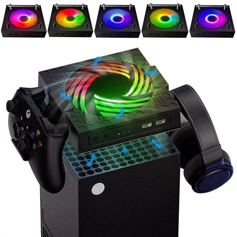 Fan speed for xbox serie x
