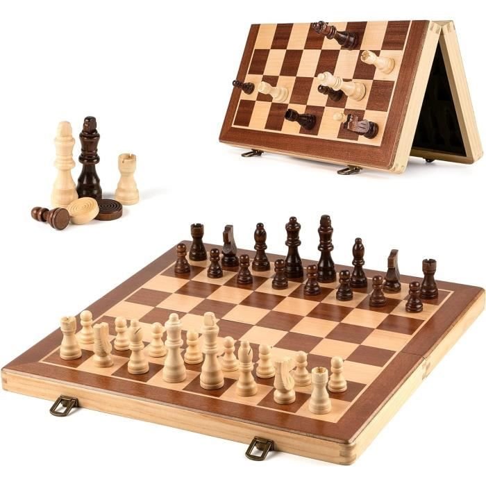 Echiquier magnetique pliable