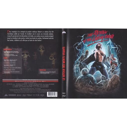 Le retour des morts vivants - blu-ray