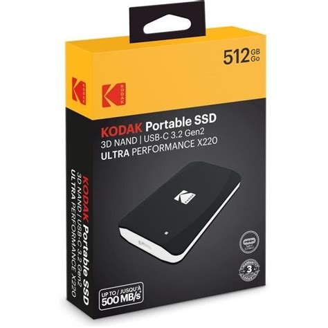 Disque dur portable ssd 3.2 gen2 1to