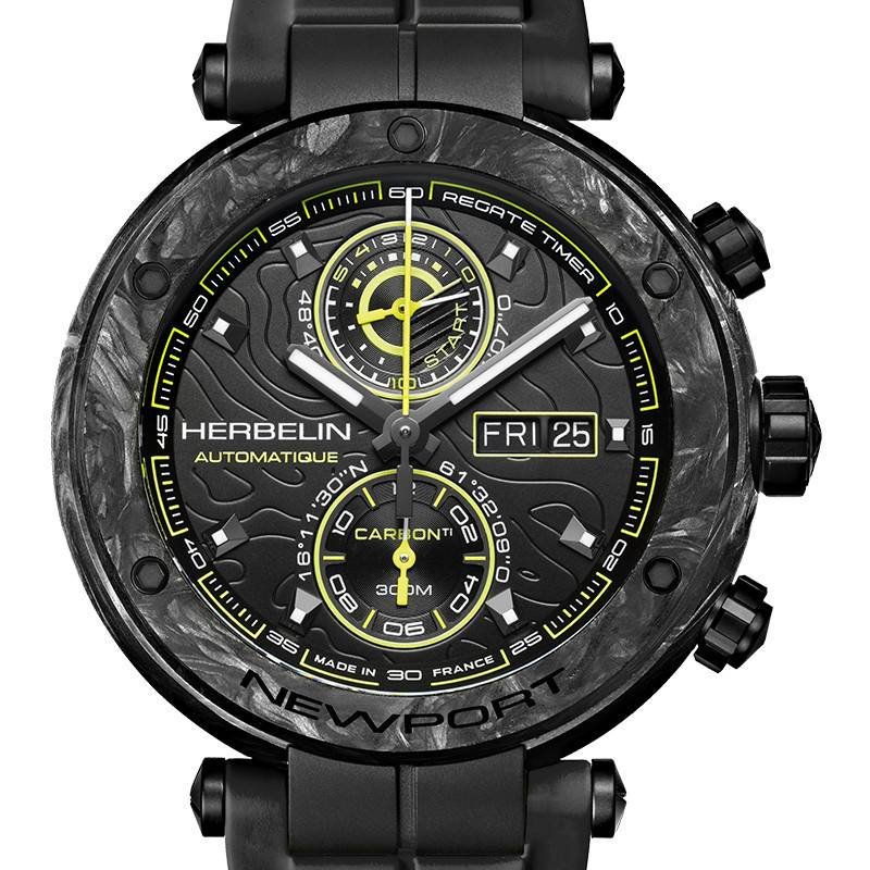 Montre newport carbon titane