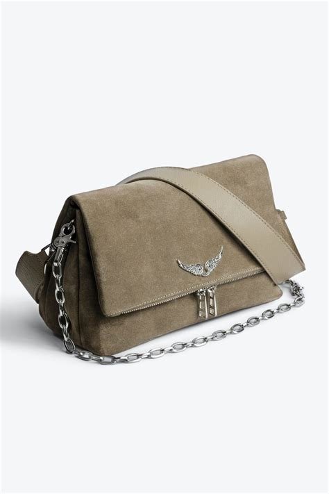 Sac rocky ii suede gris