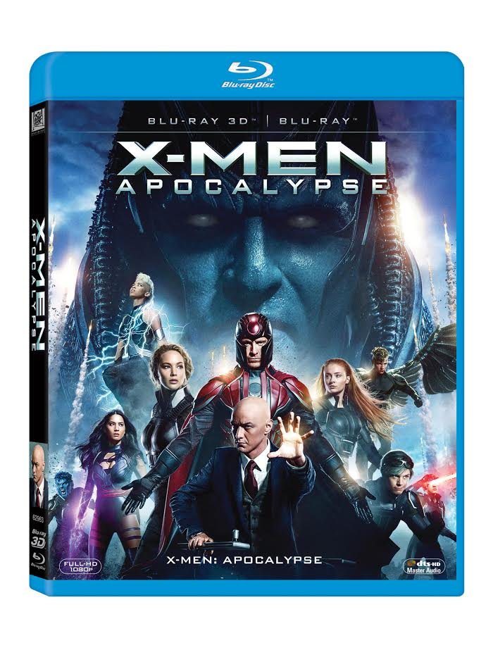 X-men : apocalypse - combo 3d + 2d