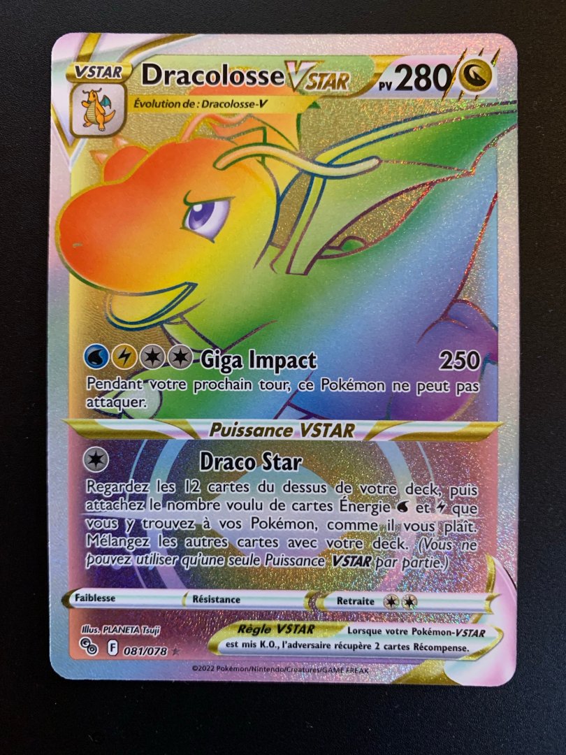 Carte dracolosse vstar 081/078