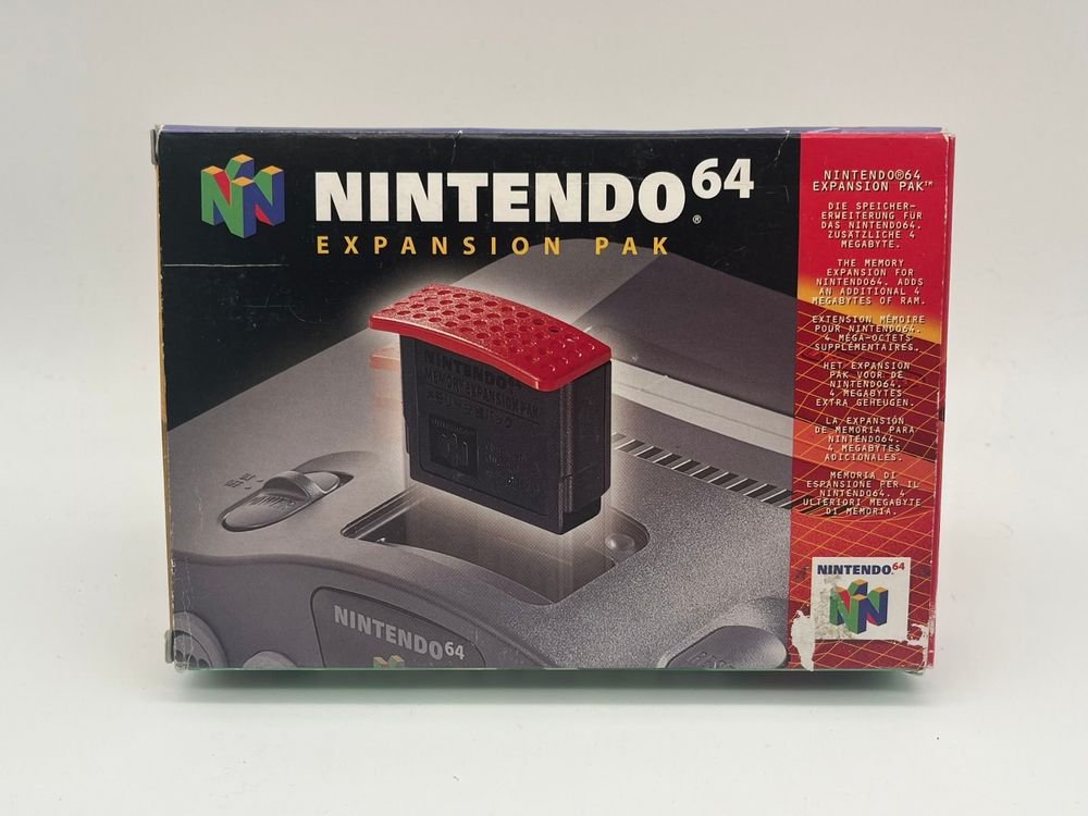 Boite vide expansion pak n64