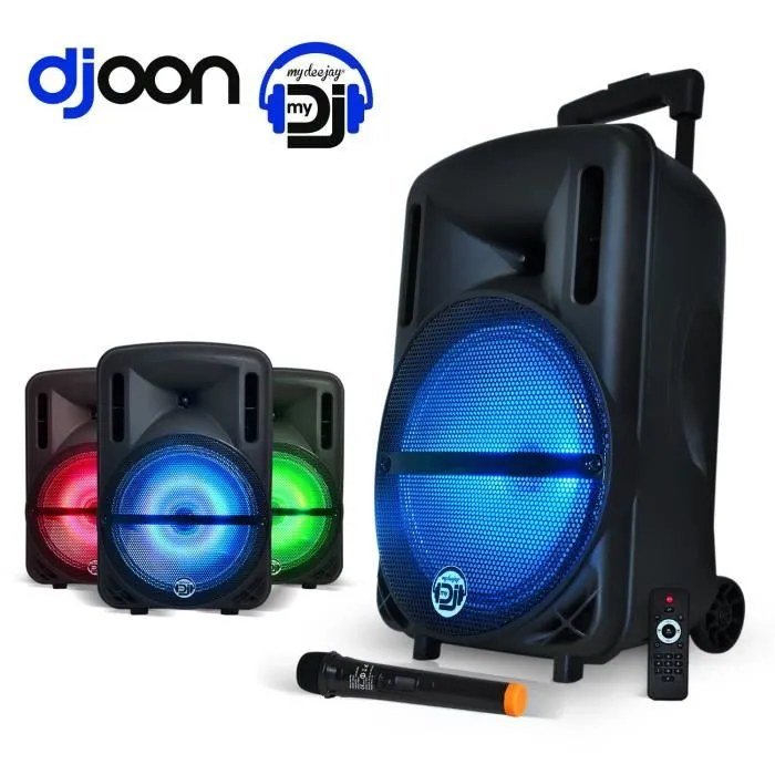 Enceinte amplifiee led djoon-10