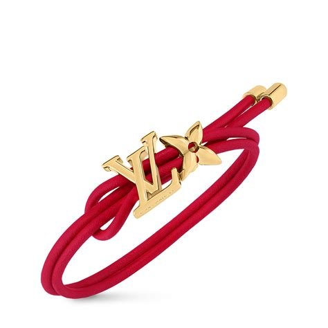 Bracelet lv bloom cuir