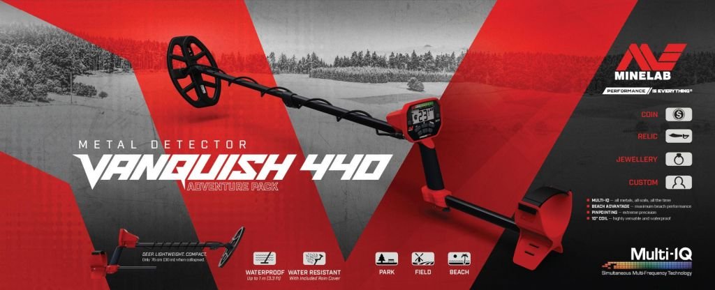 Detecteur de metaux vanquish 440