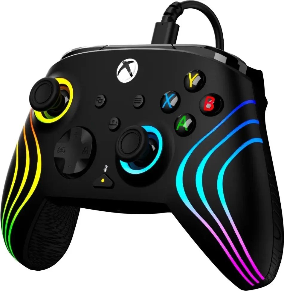 Manette filaire afterglow wave wired black