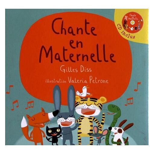 Chante en maternelle - (1 cd audio)