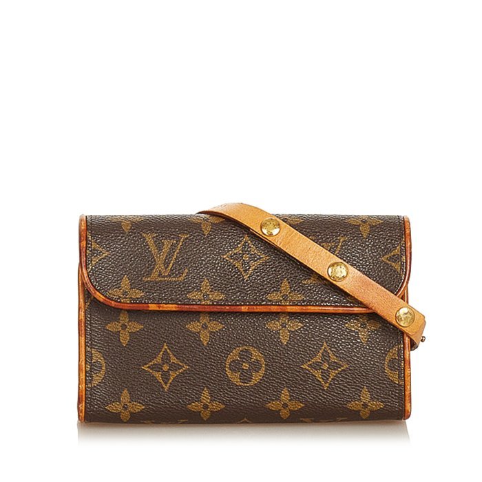 Maroquinerie sac florentine monogram ebene