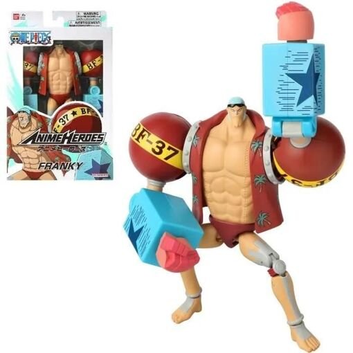 One piece - franky - figurine anime heroes 17cm