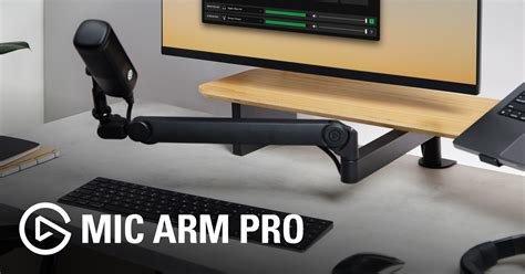 Bars de micro wave mic arm pro