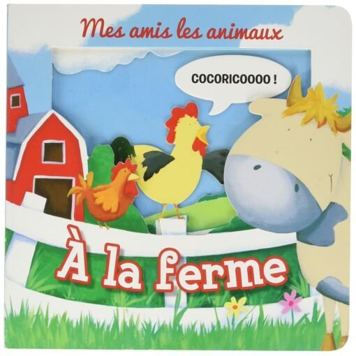 Livre 3d mes amis les animaux a la ferme