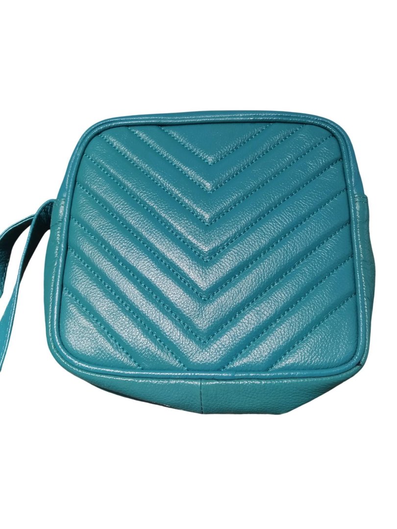 Maroquinerie pochette verte