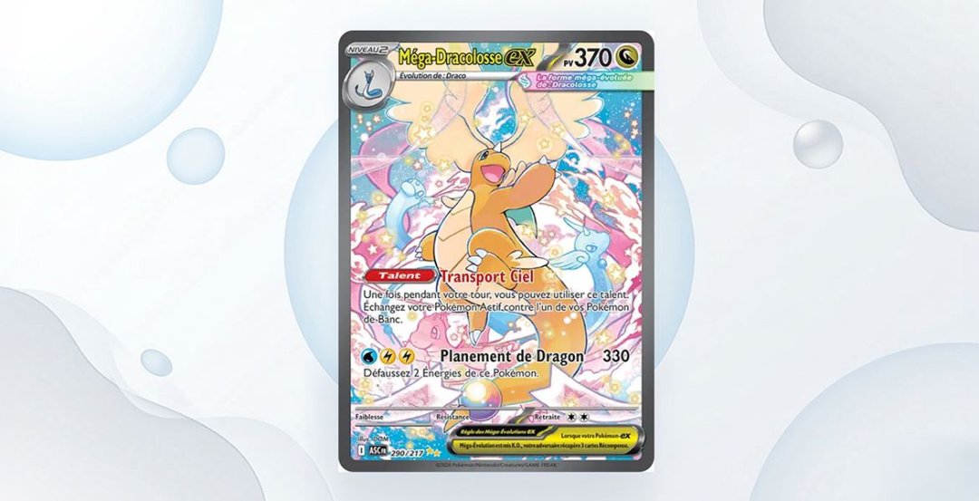 Cartes a collectionner mega-dracolosse ex asc 290/217