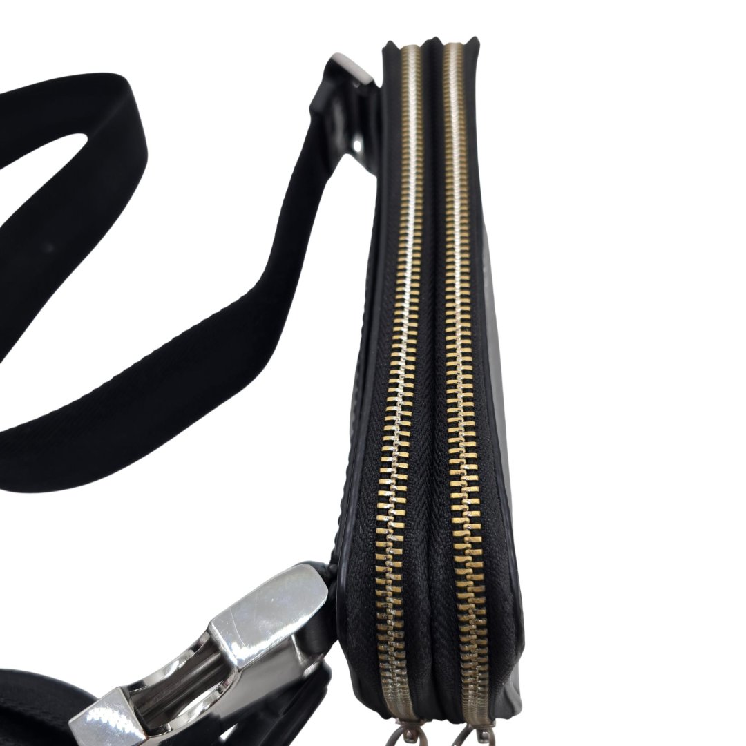 Sac ceinture new crosstown double fermeture 50553910 noir avec ceinture