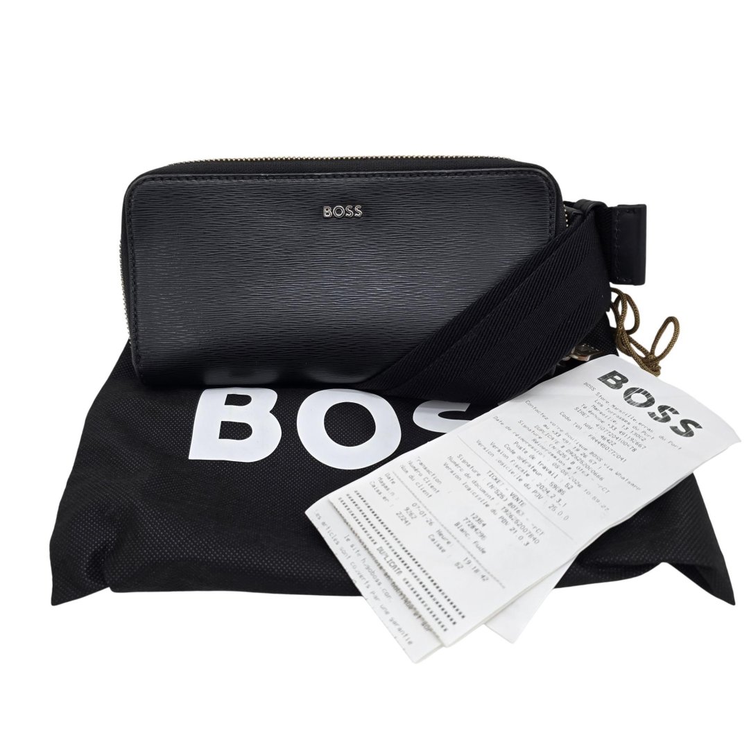 Sac ceinture new crosstown double fermeture 50553910 noir avec ceinture