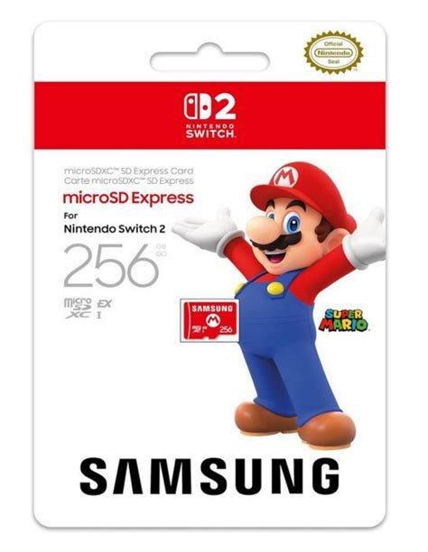 Carte micro sd 256go switch 2