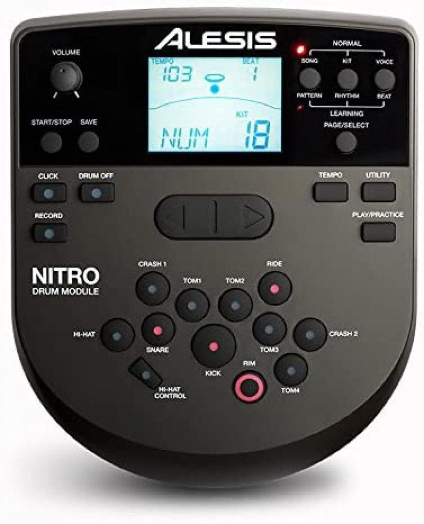 Module pour batterie nitro dm7x + cymbale et tome