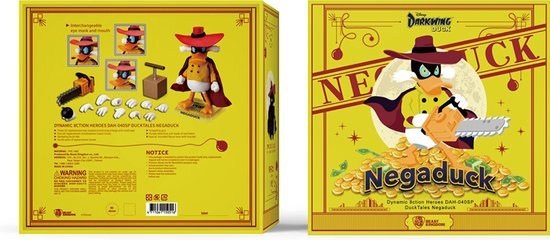 Figurine articulee darkwing duck (negaduck)