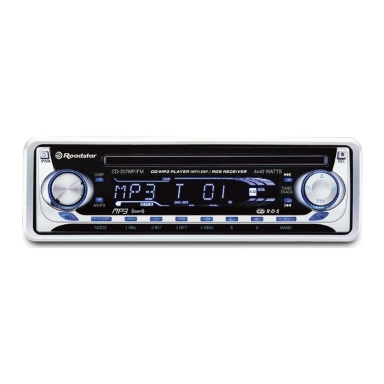 Poste roadstar cd-357mp