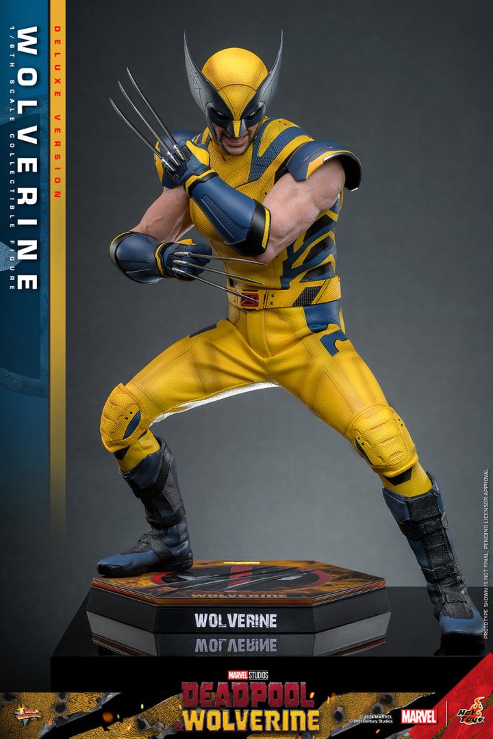 Figurine wolverine deluxe version