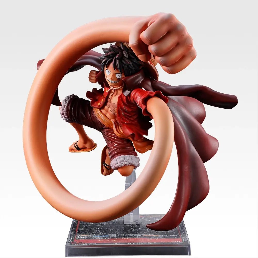 Figurine monkey d luffy (card)