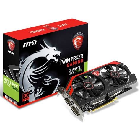 Carte graphique geforce gtx 750 ti tf 2gd5/oc 2 go