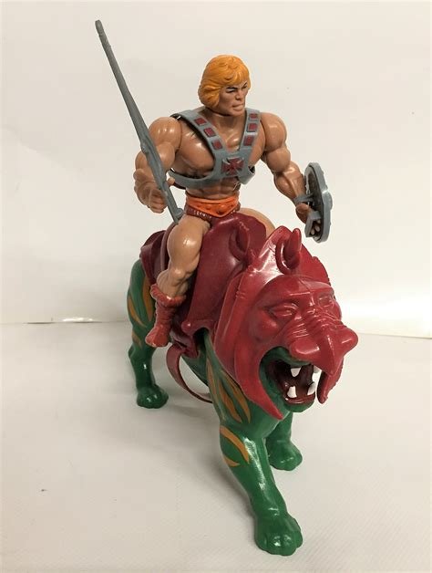 Figurine he-man musclor + tigre