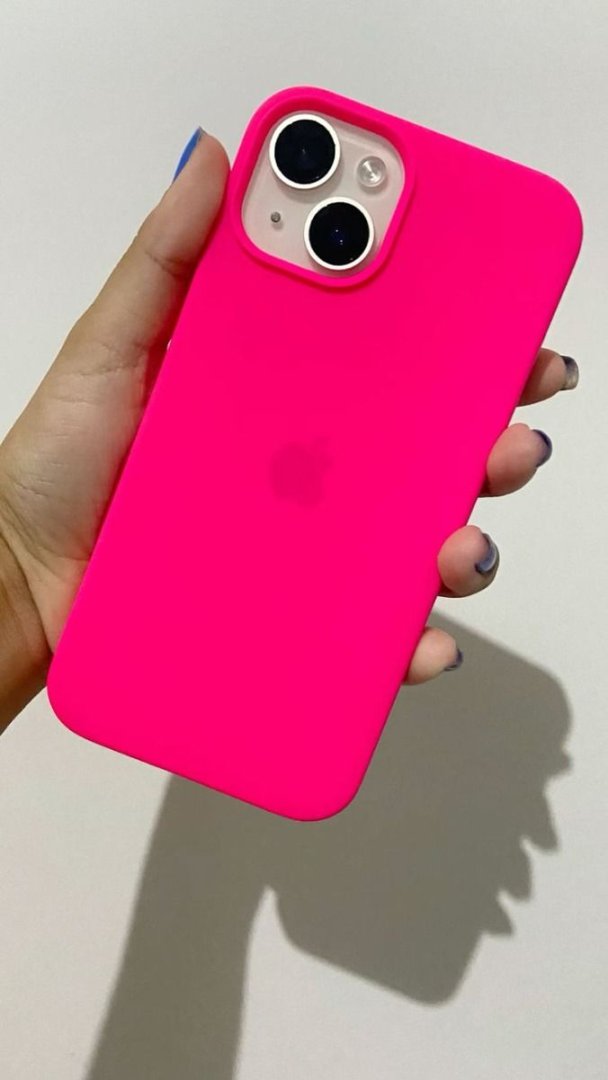 Coque iPhone 15 stabilo pink