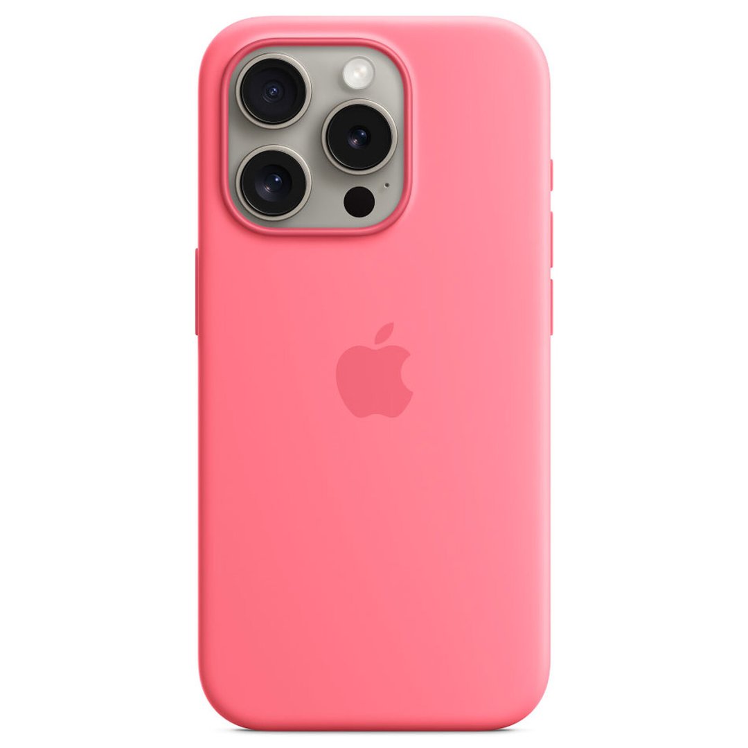Coque iPhone 15 pro stabilo pink