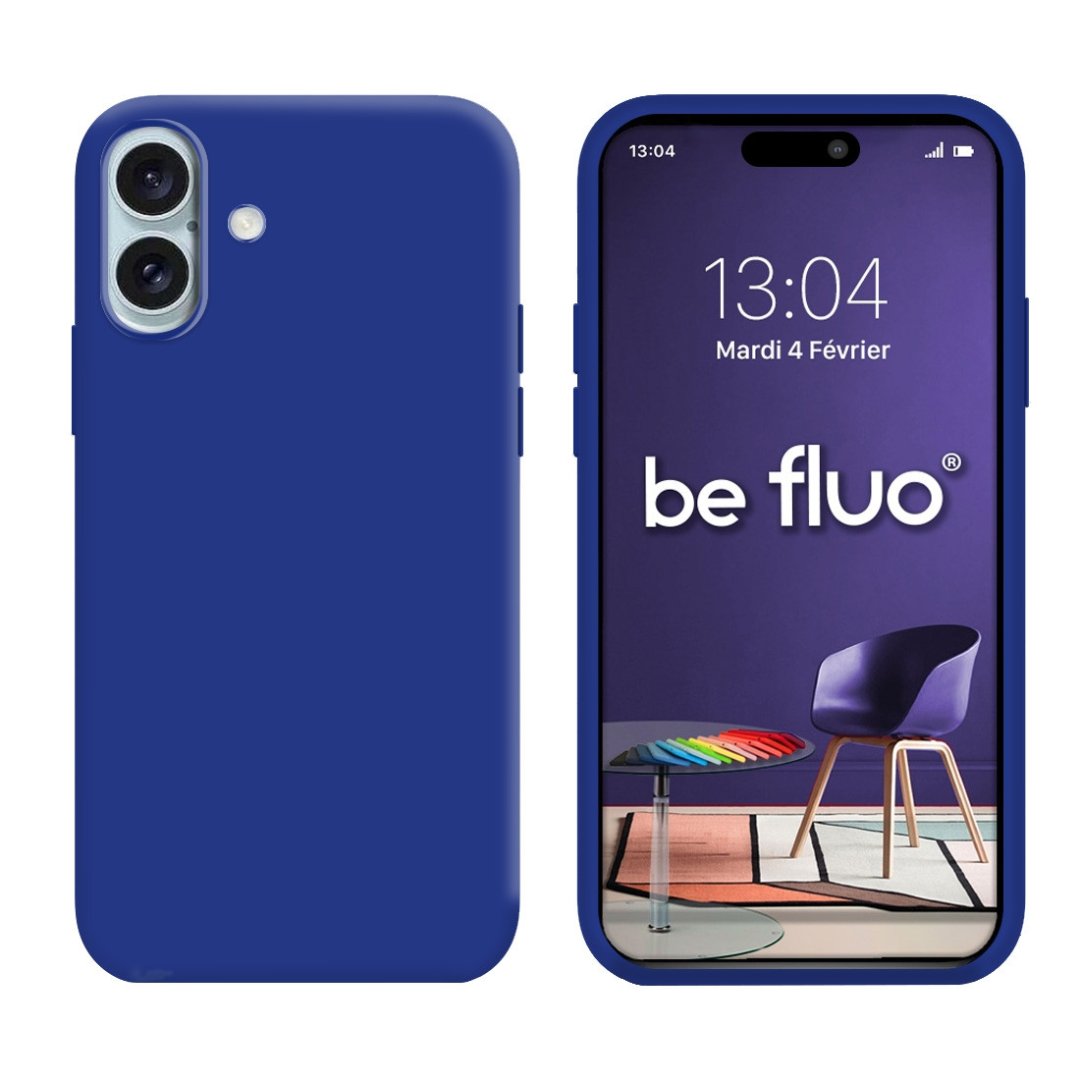 Coque iPhone 18 pro max bleu eectrique