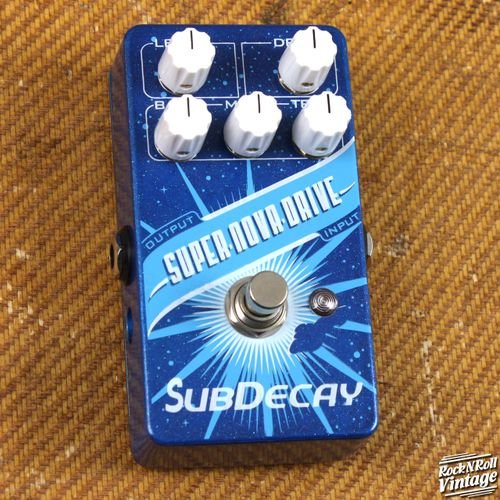 Pedae d'effet super nova drive