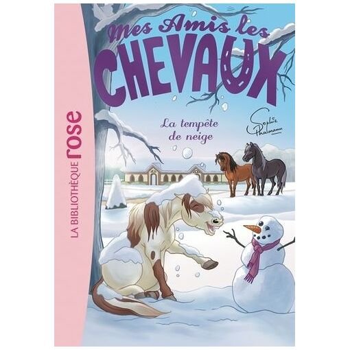 Mes amis les chevaux tome 25 - la tempete de neige