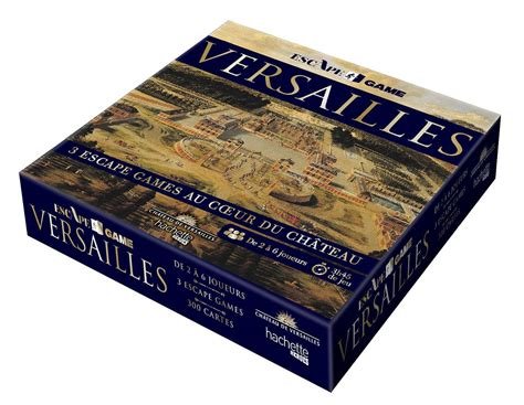 Jeu de societe escape game chateau de versailles