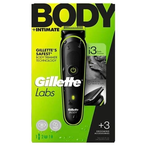 Rasoir corps homme body + intimate trimmer i3