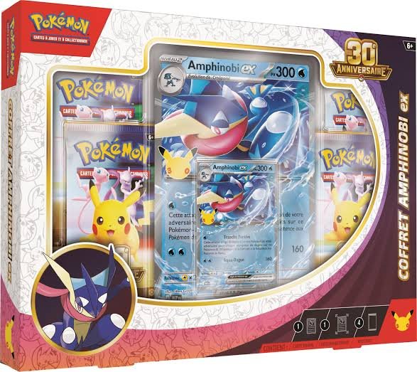 Cartes a collectionner coffret amphinobi ex 30 ans