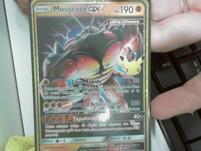 Cartes mouscoto gx 57/111 30ans