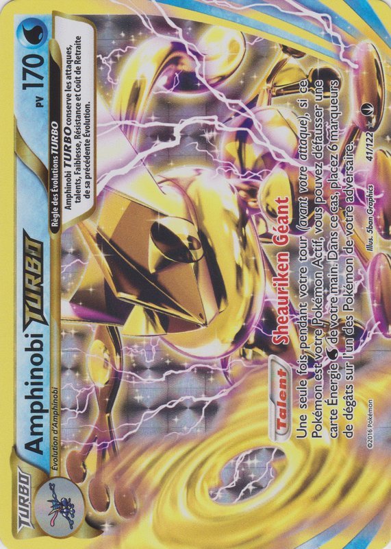 Cartes amphinobi turbo 30c 41/122