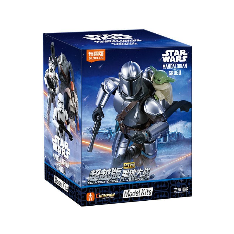 Maquette star wars mandalorien et grogu
