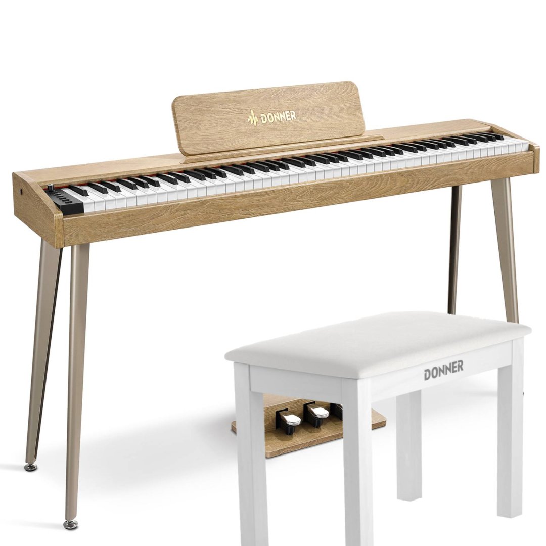 Piano numerique avec tabouret ddp-60 88 touches semi leste
