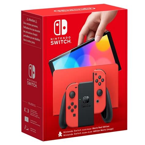 Switch oled edition mario (rouge) complete en boite