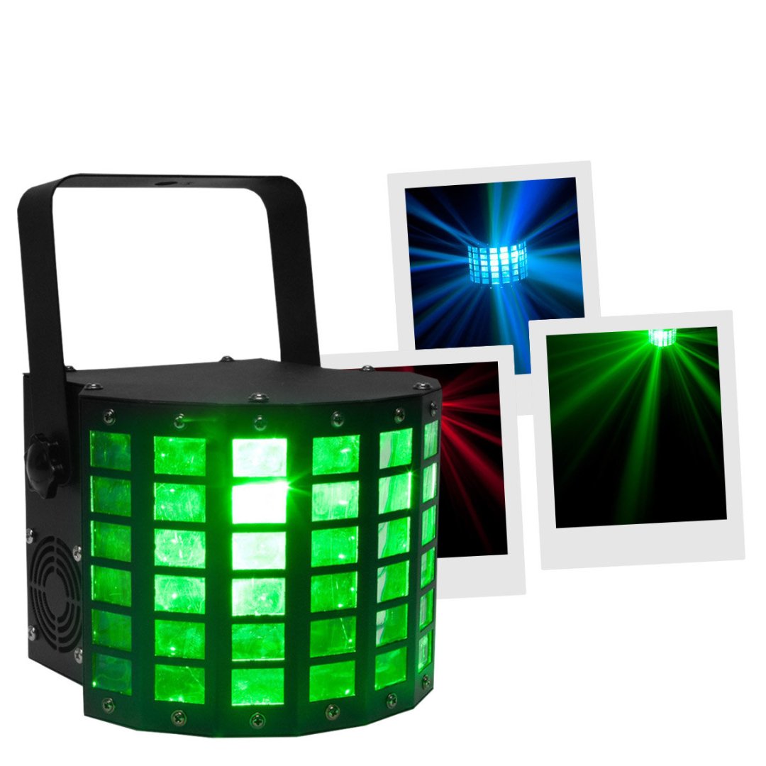 Quad-led 4-en-1 rgbw (rouge, ver mini dekker