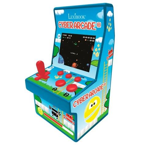 Mini console 200 jeux integres compact cyber arcade