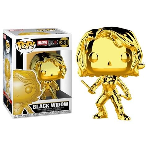 Pop! marvel studio - black widow gold 380
