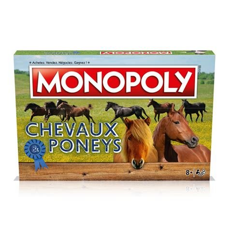 Jouet monopoly chevaux et poney